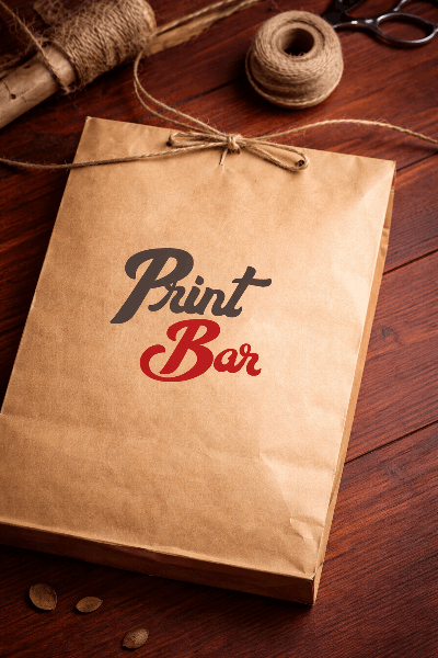 Printbar kraft paket